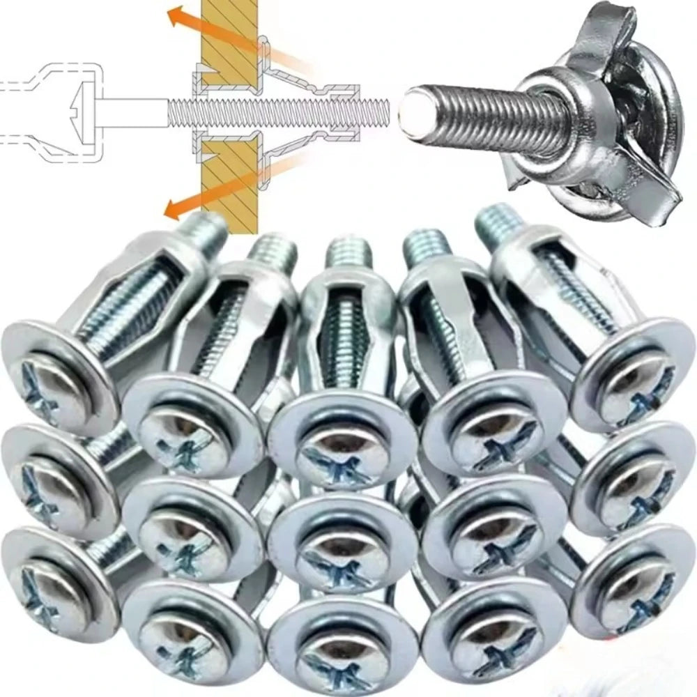 Petal Nut License Plate Fasteners – M4/M5/M6