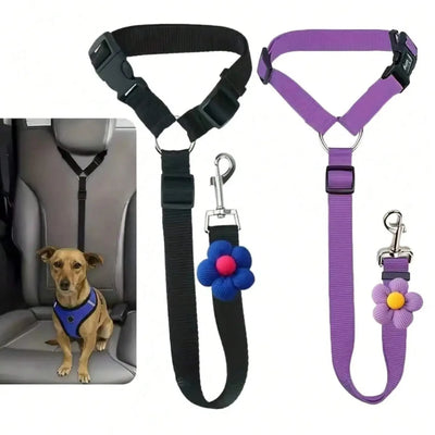 Adjustable Pet Car Seat Belt (T)