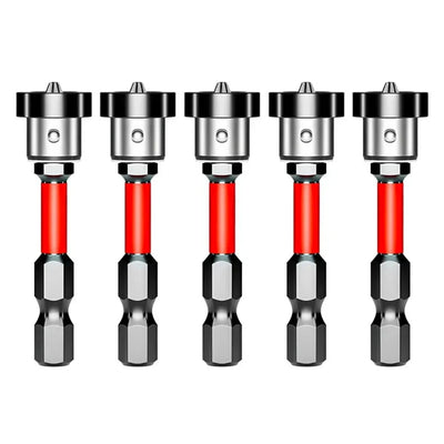 5 Pack Positioning Screwdriver Bits