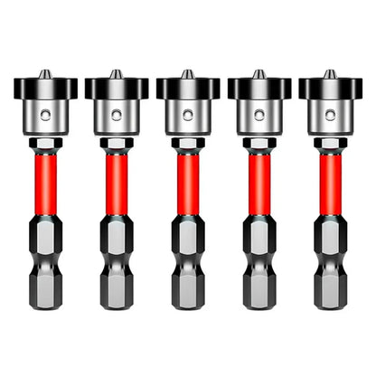 5 Pack Positioning Screwdriver Bits