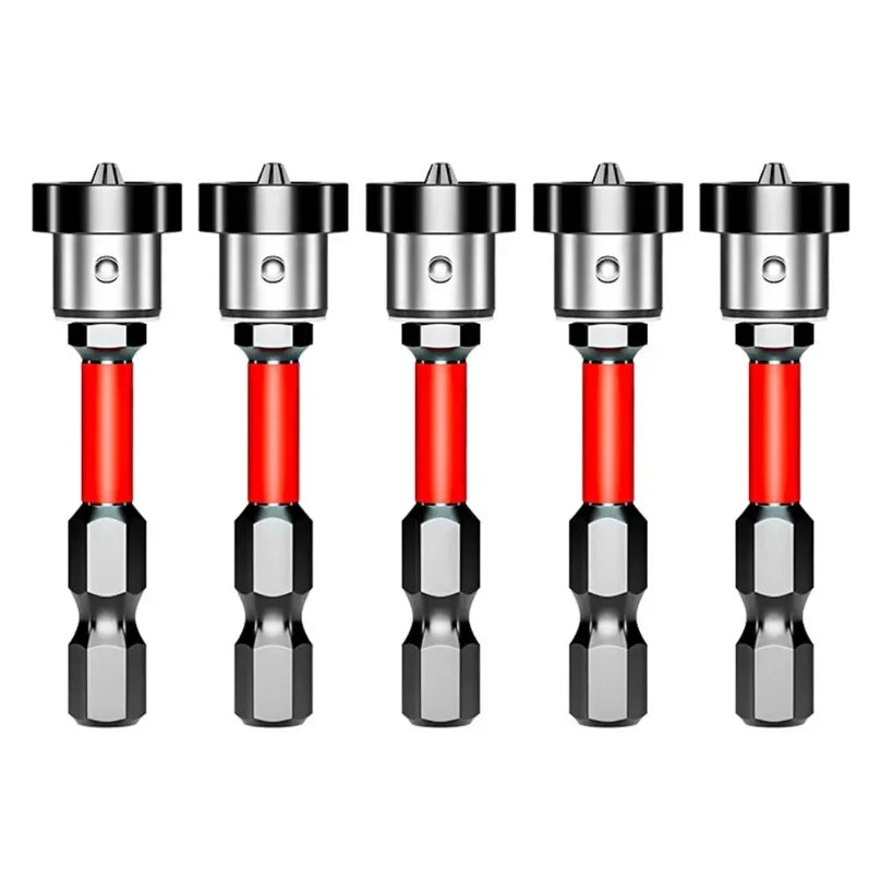 5 Pack Positioning Screwdriver Bits