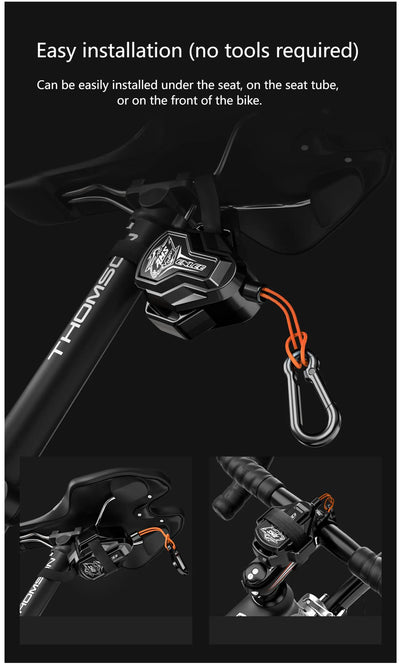 Bike Tow Rope with Hook