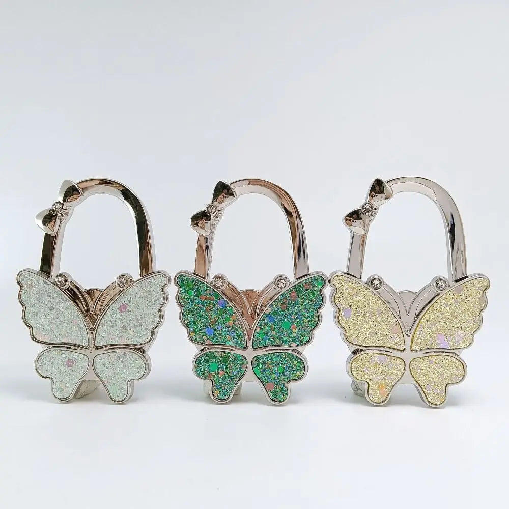 Portable Butterfly Handbag Hook
