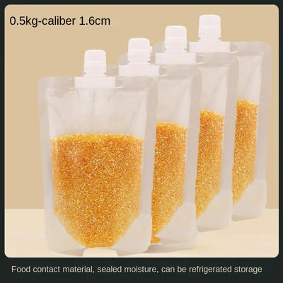 4-Pack Airtight Food Storage Bags (New)