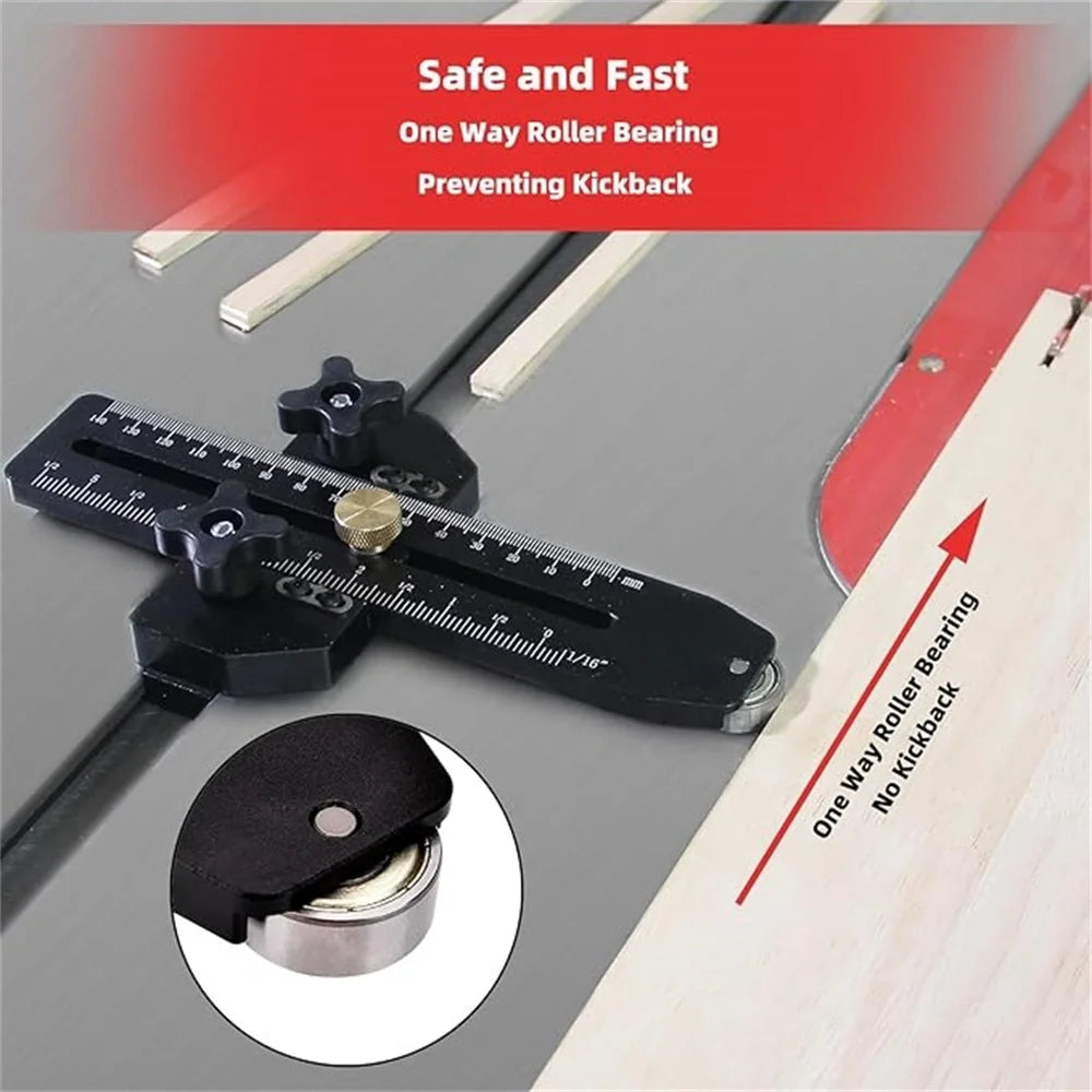 Precision Thin Rip Table Saw Jig