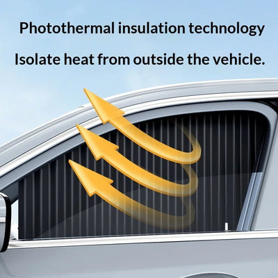 Foldable Car Side Window Sun Shades (2/4 PCS)