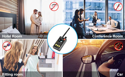 3-in-1 Hidden Camera & RF Signal Detector