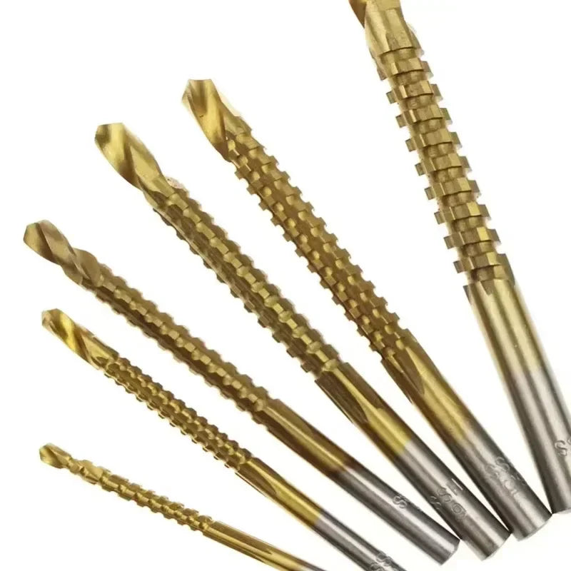 6 Pack Cobalt Drill Bit Set (3–8mm)