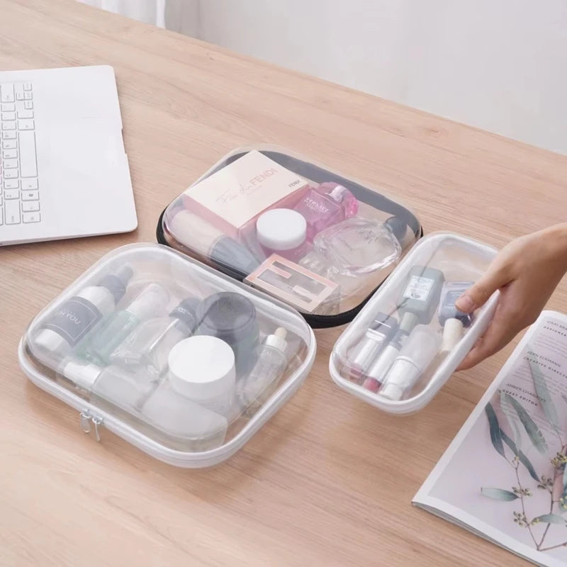 Transparent Zipper Storage Bag