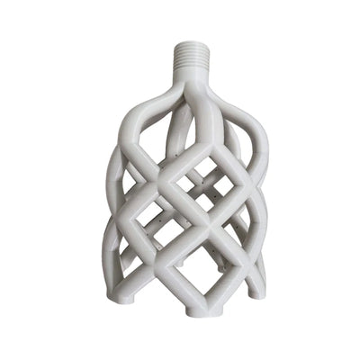 3D Printed High-Pressure Woven Cage Showerhead