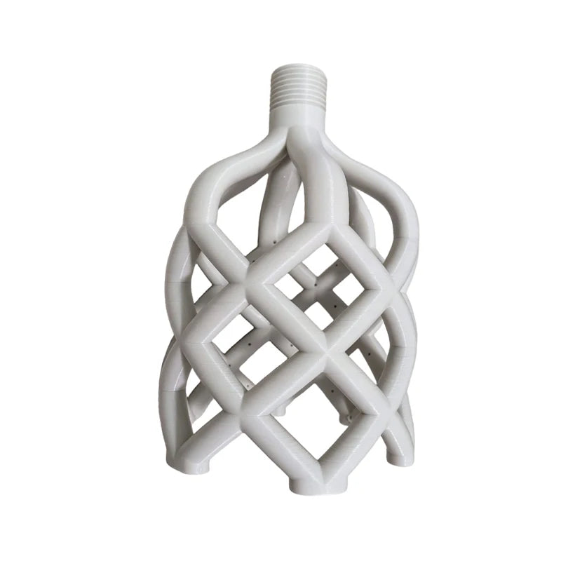 3D Printed High-Pressure Woven Cage Showerhead