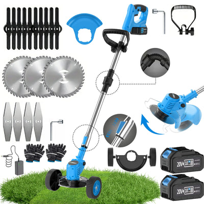 3-in-1 Cordless Weed Trimmer