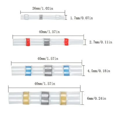 Waterproof Wire Connectors 100/250 Pack (R)