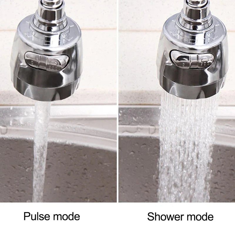 360° Rotating Dual-Mode Faucet Aerator