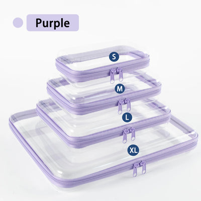 Transparent Zipper Storage Bag
