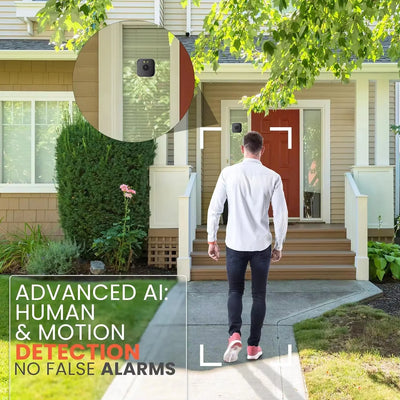 3MP Window WiFi Security Camera with Color Night Vision