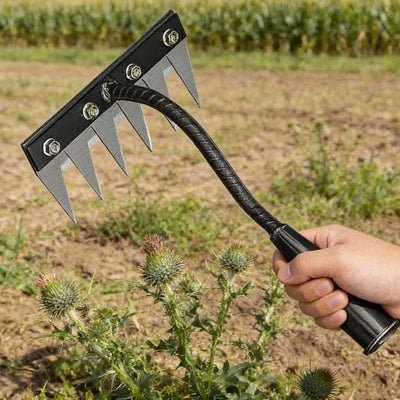 Steel Nail Rake Weeder