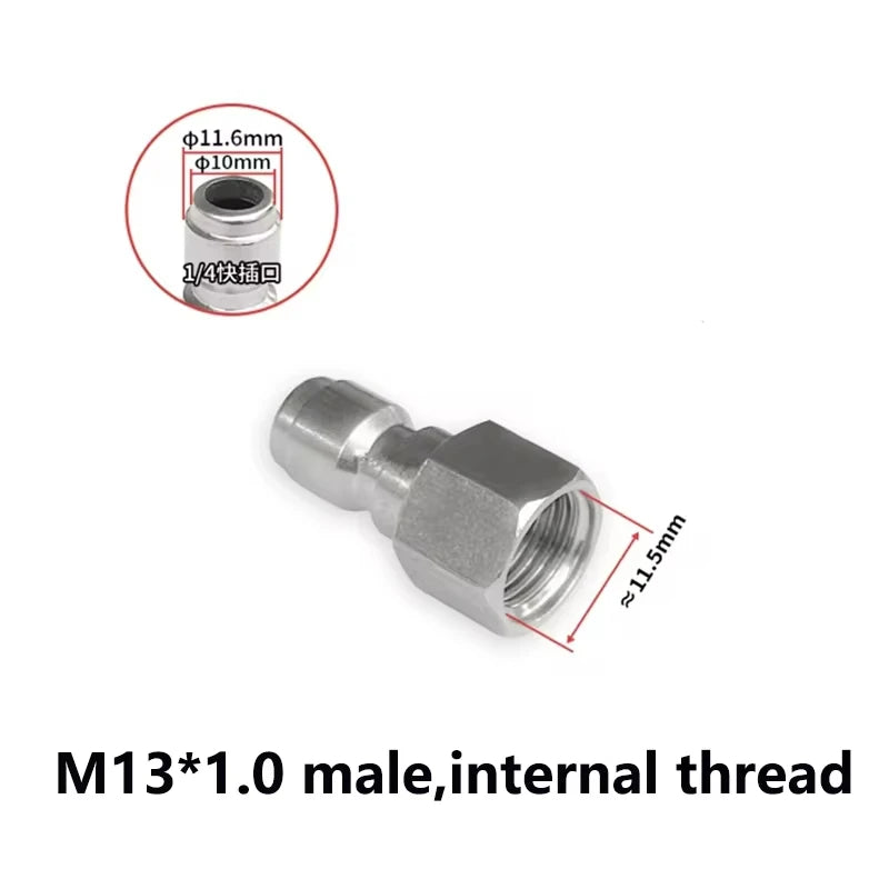 1/4" Pressure Washer Quick Connect Adapter Set