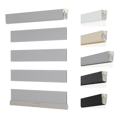 No-Drill Cordless Zebra Blinds