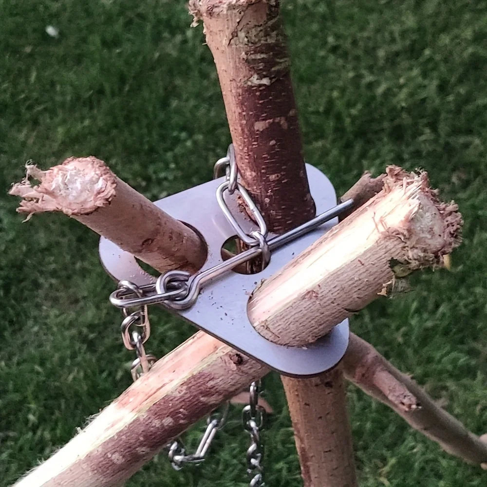 Portable Camping Tripod Grill Stand