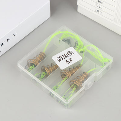 4PCS Explosive Carp Spring Hook Set