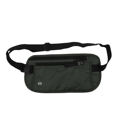 RFID Travel Money Belt Passport Holder