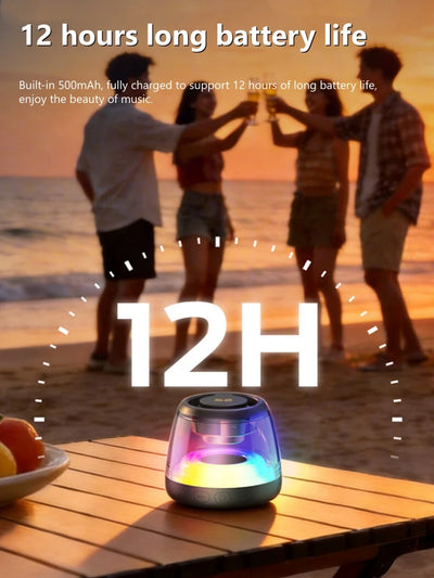Magnetic Bluetooth Portable Speaker