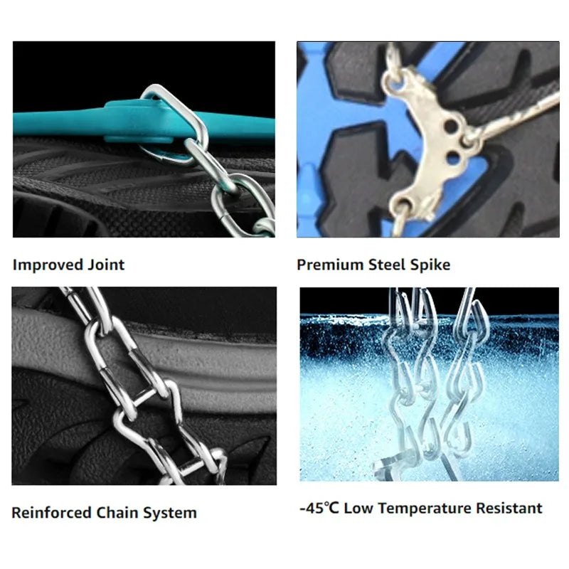 Stainless Steel Anti-Slip Ice Cleats