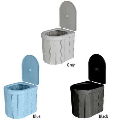 Portable Folding Camping & Car Toilet