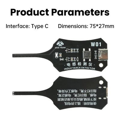 W01 Type-C Coil & Inductance Tester