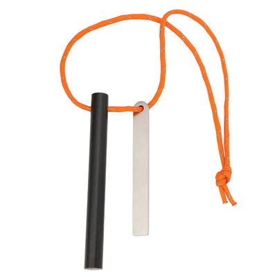 Magnesium Rod Fire Starter with Striker & Scraper