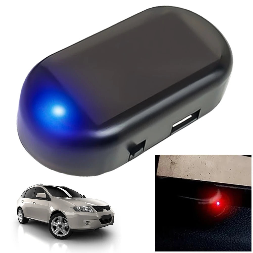 Solar Car Security Warning Light
