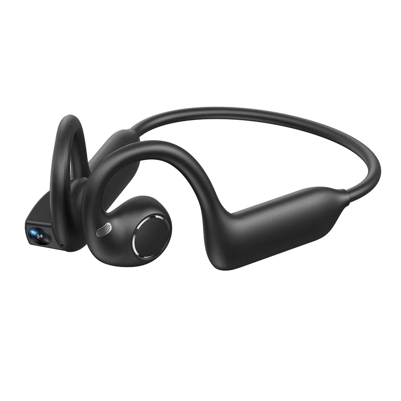 4K Smart Sports Earphones with 8MP Camera