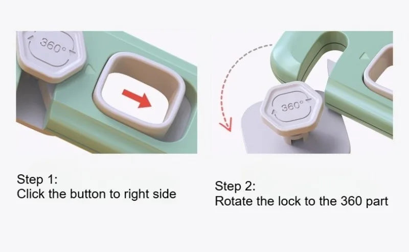 Child Proof Refrigerator & Cabinet Lock
