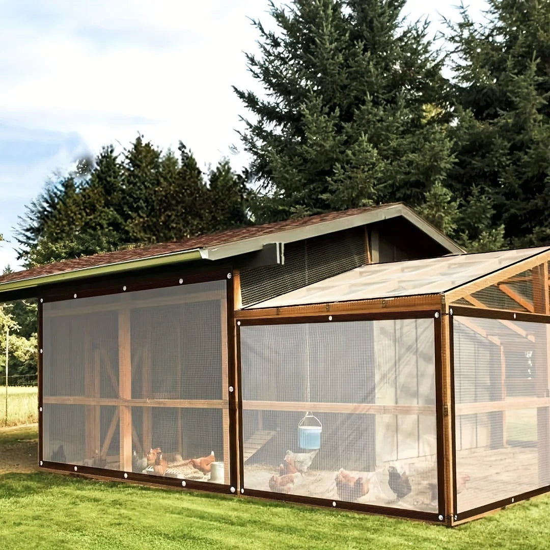 Clear Waterproof Garden Tarp Cover