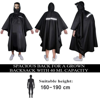 3-in-1 Military Rain Poncho Shelter