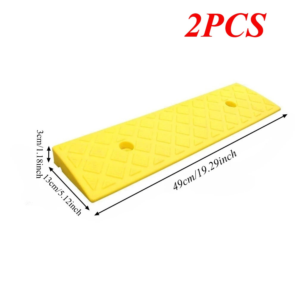Heavy-Duty Portable Rubber Curb & Threshold Ramp