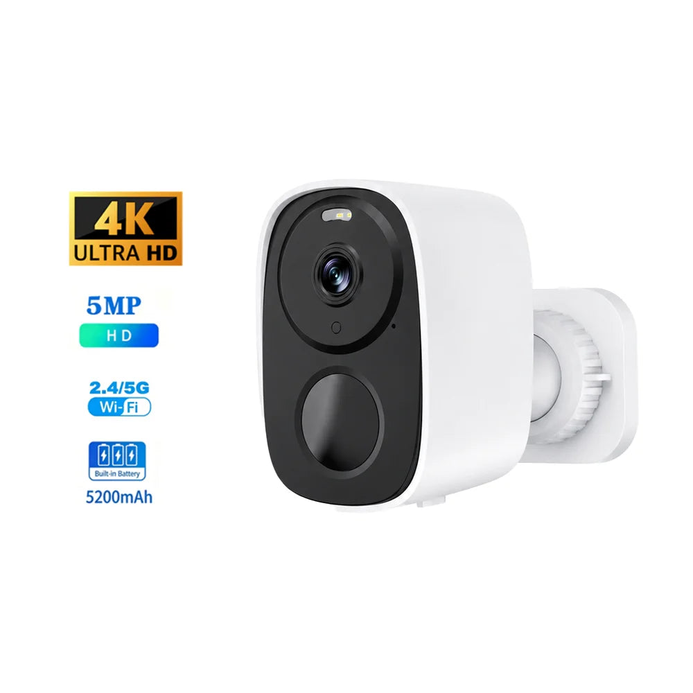 5MP Wireless Magnetic Security Camera