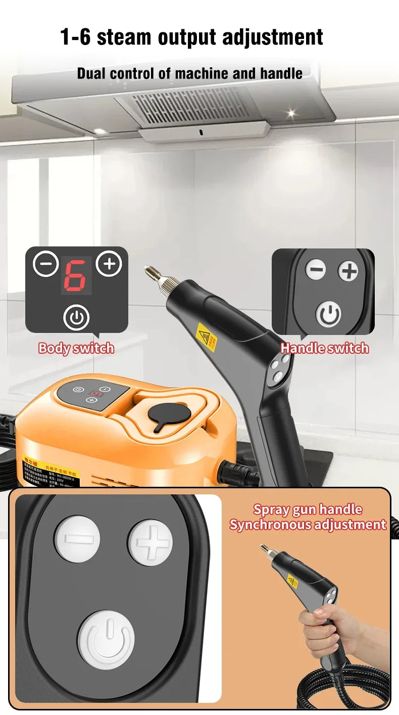 Handheld High-Temperature Steam Cleaner 110V/220V