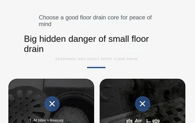 All-Copper Floor Drain Core