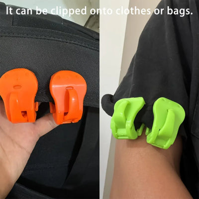 12-Piece Universal Quick-Attach Fishing Rod Holder Clips