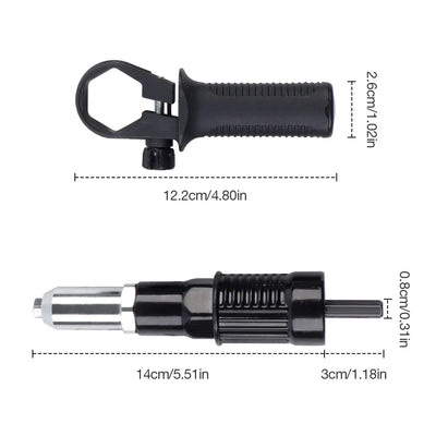 Quick Rivet Gun Drill Adapter