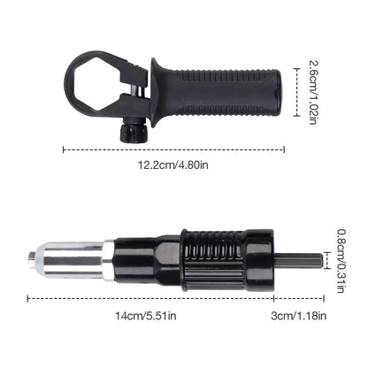 Quick Rivet Gun Drill Adapter