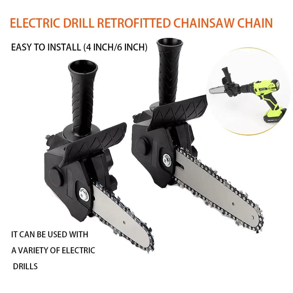 Chainsaw Drill/Screwdriver Attachment