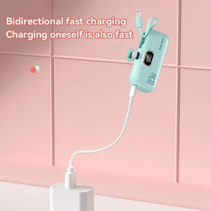 Mini Capsule Power Bank 22.5W Fast Charging