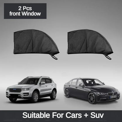 Car Window Sunshade & Mosquito Screen