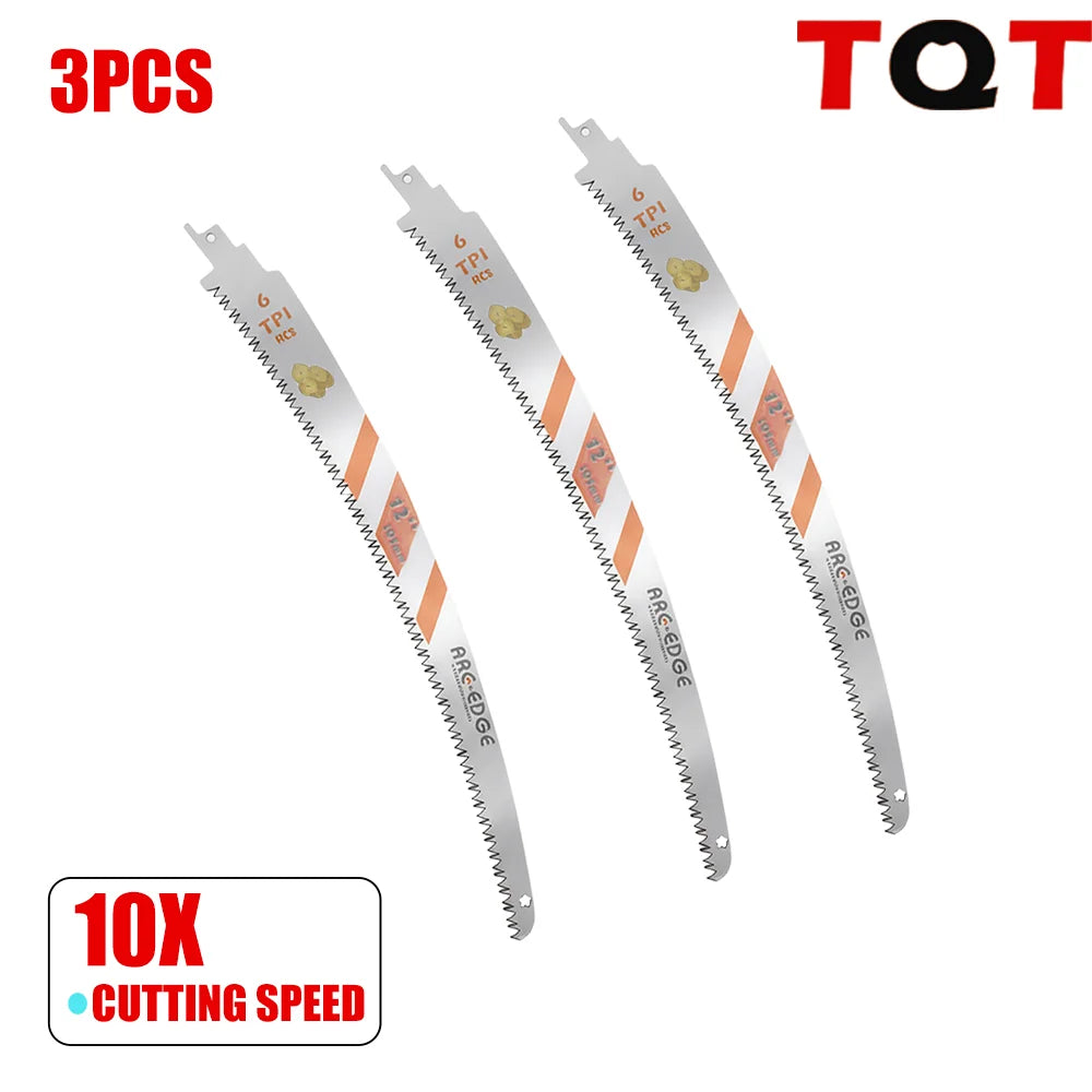 3-Pack Japanese Tooth Recip Saw Blades (6 TPI)