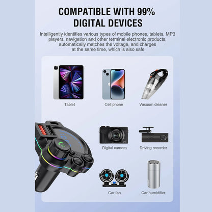 Bluetooth FM Car Charger