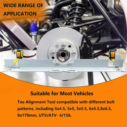 2PCS Wheel Alignment Toe Plates
