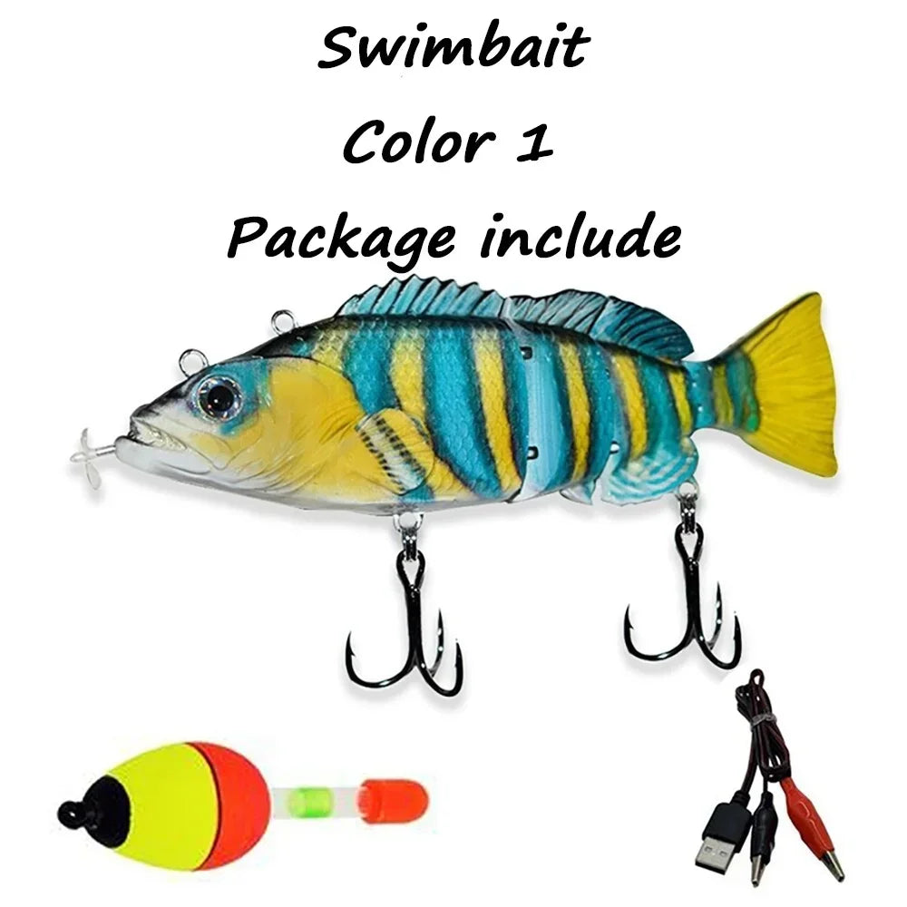 13cm/5.1" Rechargeable Robotic Fishing Lure
